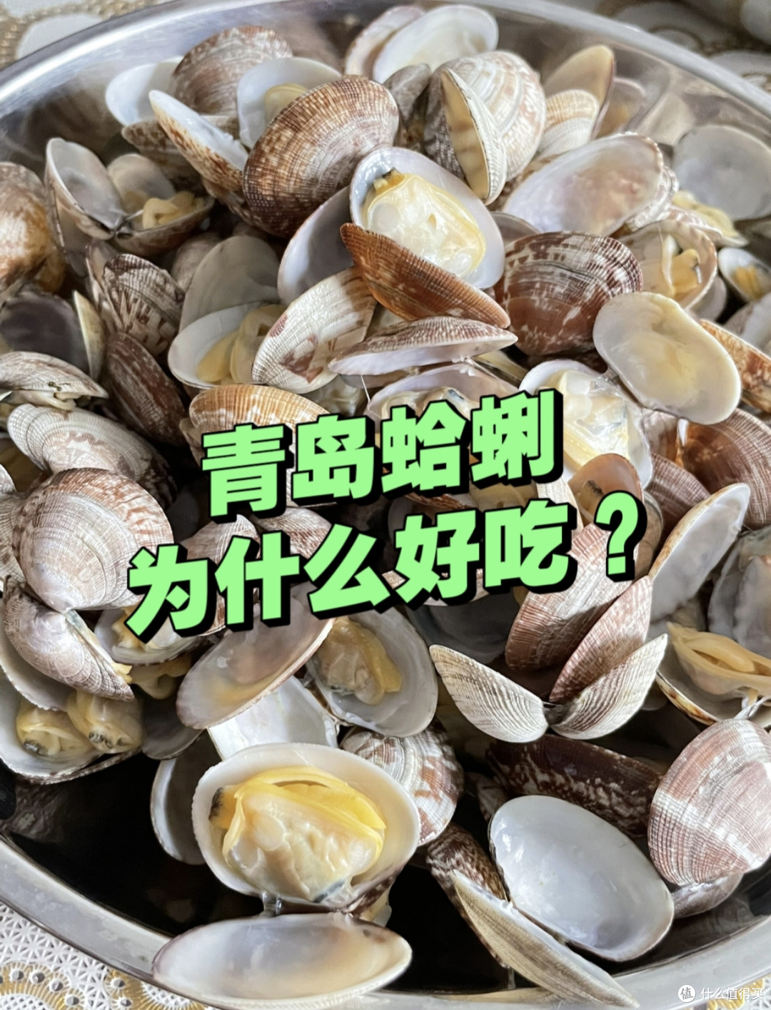花蛤，在青岛叫“嘎啦”！为什么青岛的花蛤好吃？真的不一样！