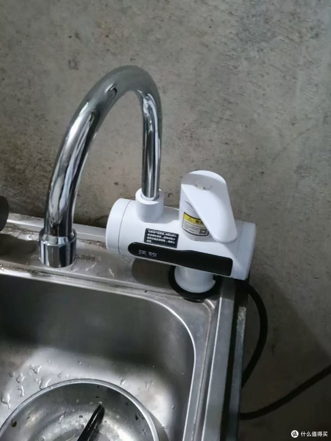 卫生间洗手台即热龙头安装与使用
