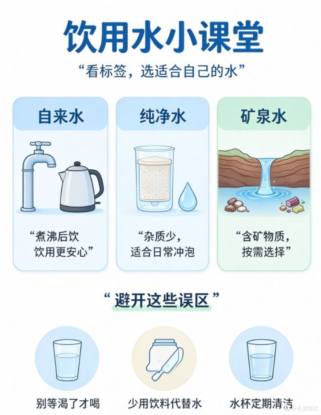 干净的水≠好水,日常饮用水科普干货请收好