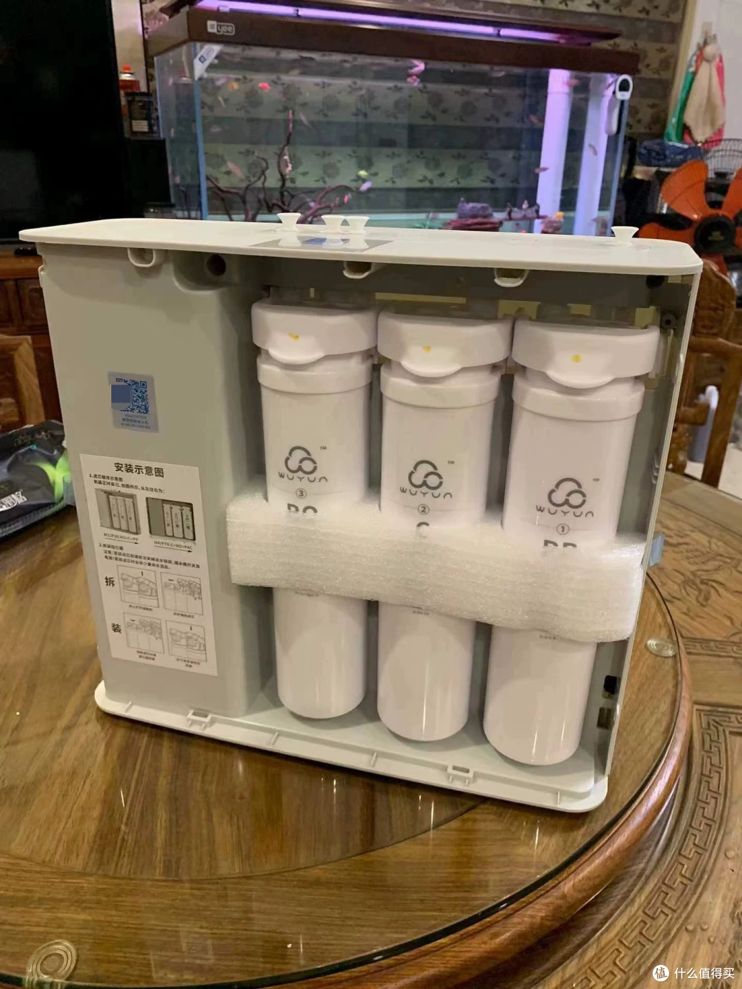 410元的华迈净水器,110元那档卖的是滤芯