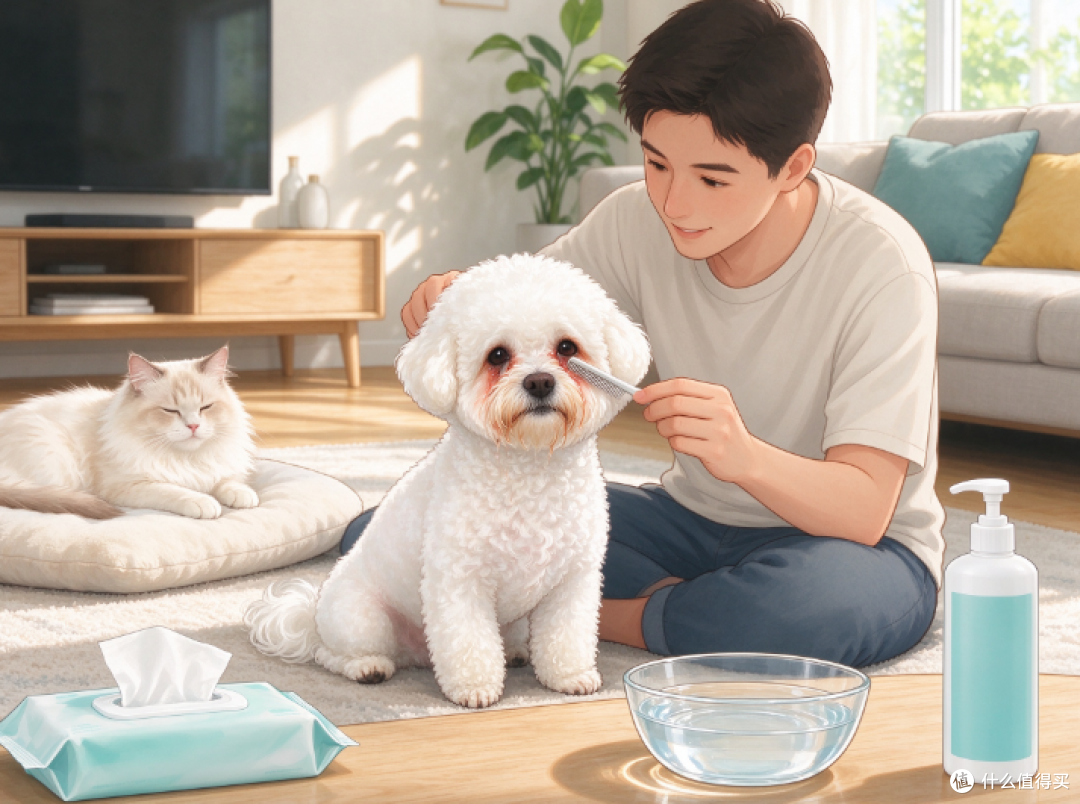 宠物去泪痕产品怎么选:内服外用测评,猫狗泪痕护理指南