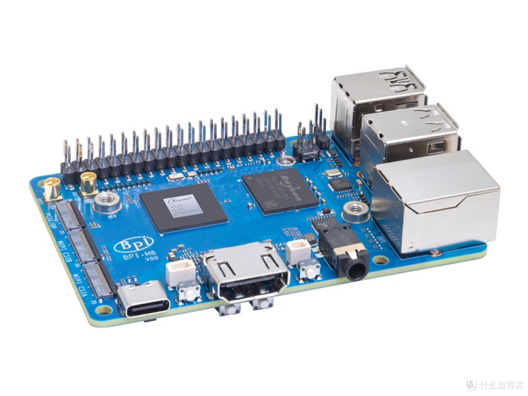 Banana Pi BPI-M8 采用全志科技A733八核AI平台芯片设计