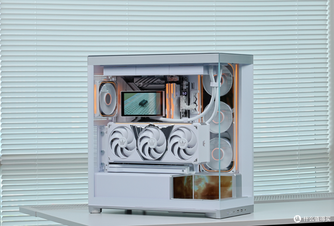RTX5080 HOF Extreme+270K+4T+48G，预算3.3W+的全白海景房主机