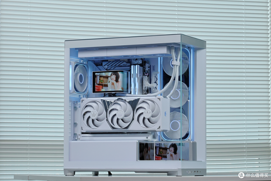 RTX5080 HOF Extreme+270K+4T+48G，预算3.3W+的全白海景房主机