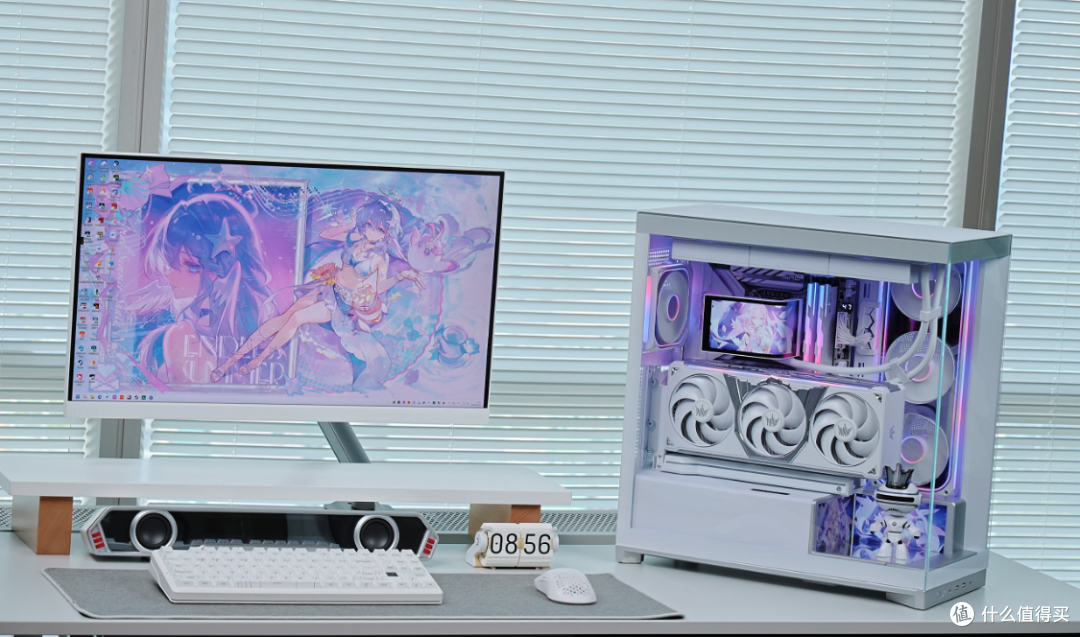 RTX5080 HOF Extreme+270K+4T+48G，预算3.3W+的全白海景房主机