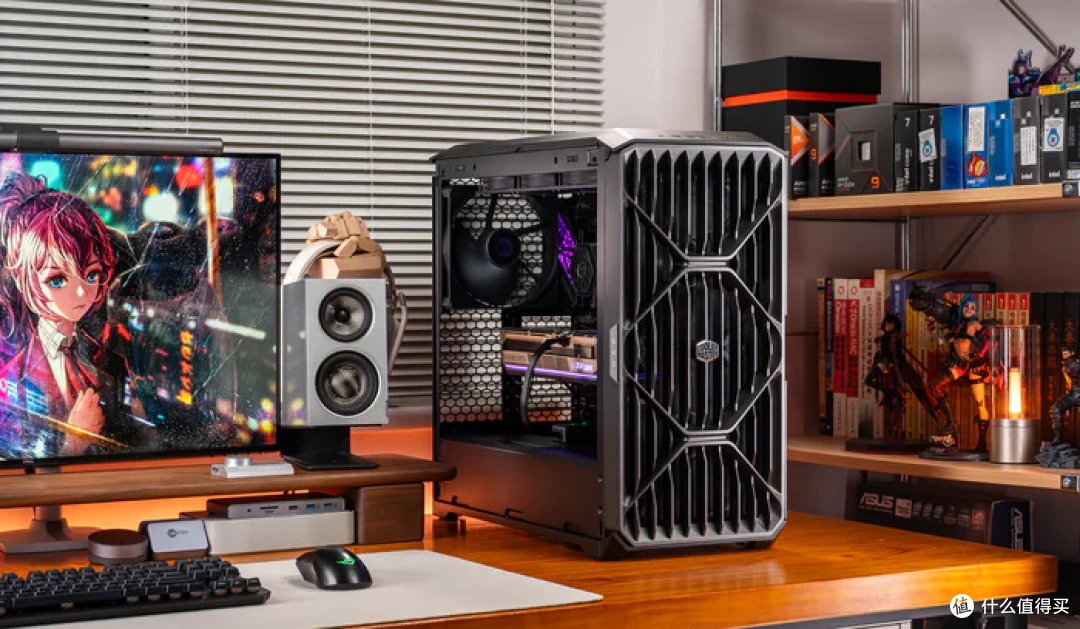 酷冷至尊HAFII500+华硕STRIX X870E-E NEO+索泰RTX5080AMP装机