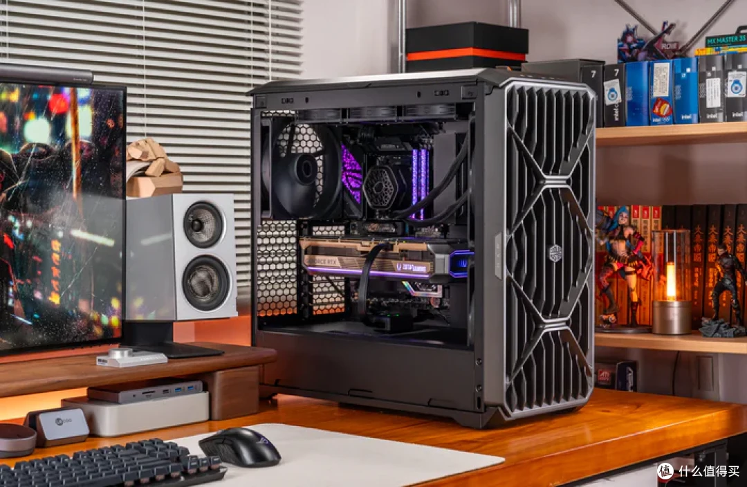 酷冷至尊HAFII500+华硕STRIX X870E-E NEO+索泰RTX5080AMP装机