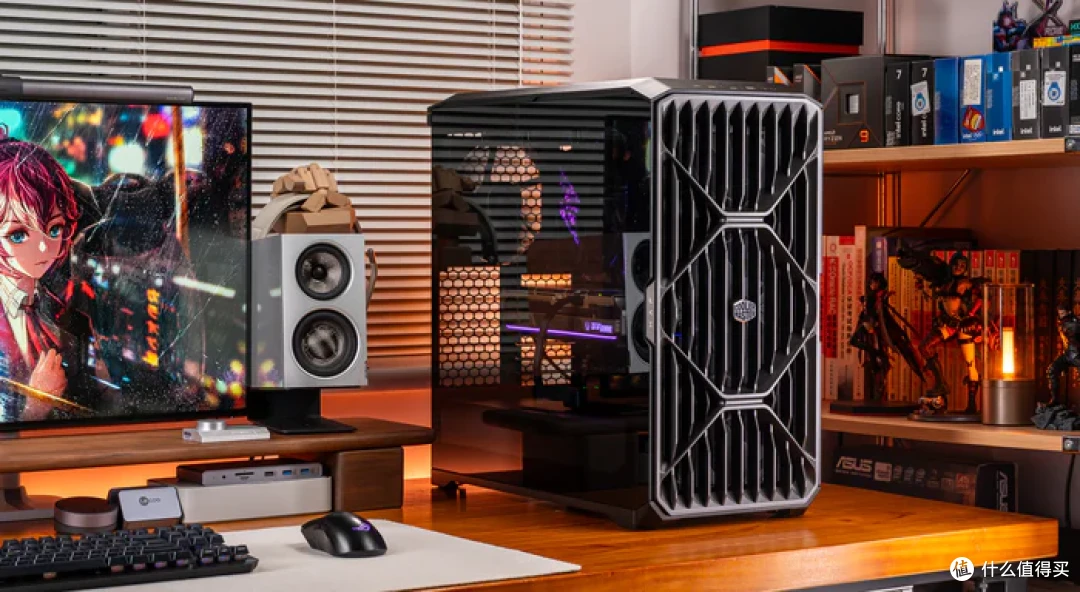 酷冷至尊HAFII500+华硕STRIX X870E-E NEO+索泰RTX5080AMP装机