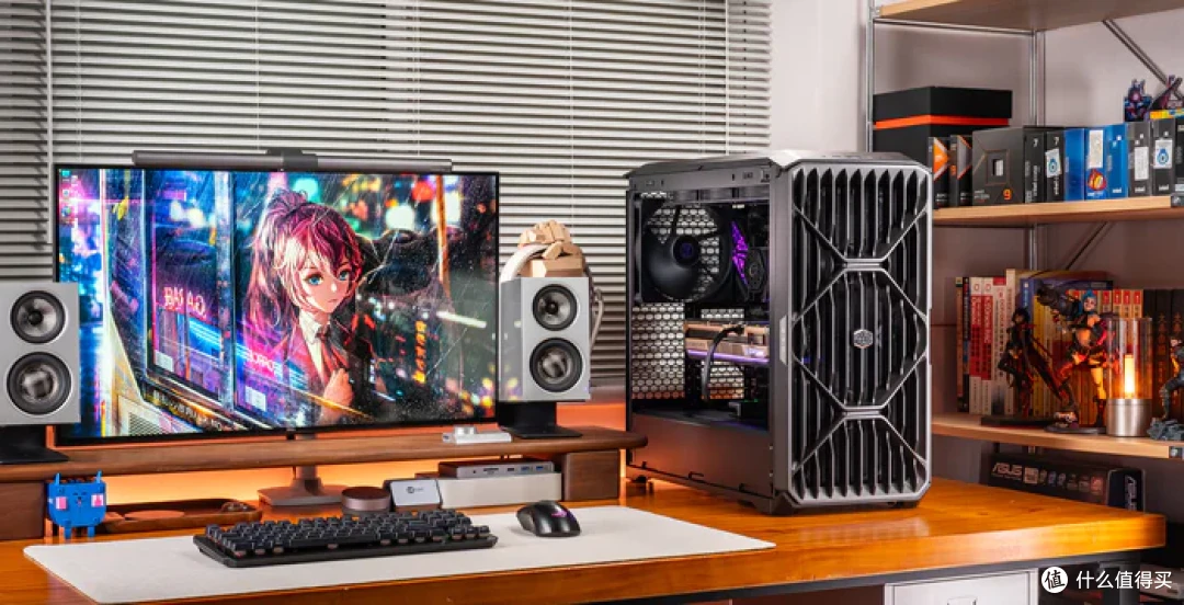 酷冷至尊HAFII500+华硕STRIX X870E-E NEO+索泰RTX5080AMP装机