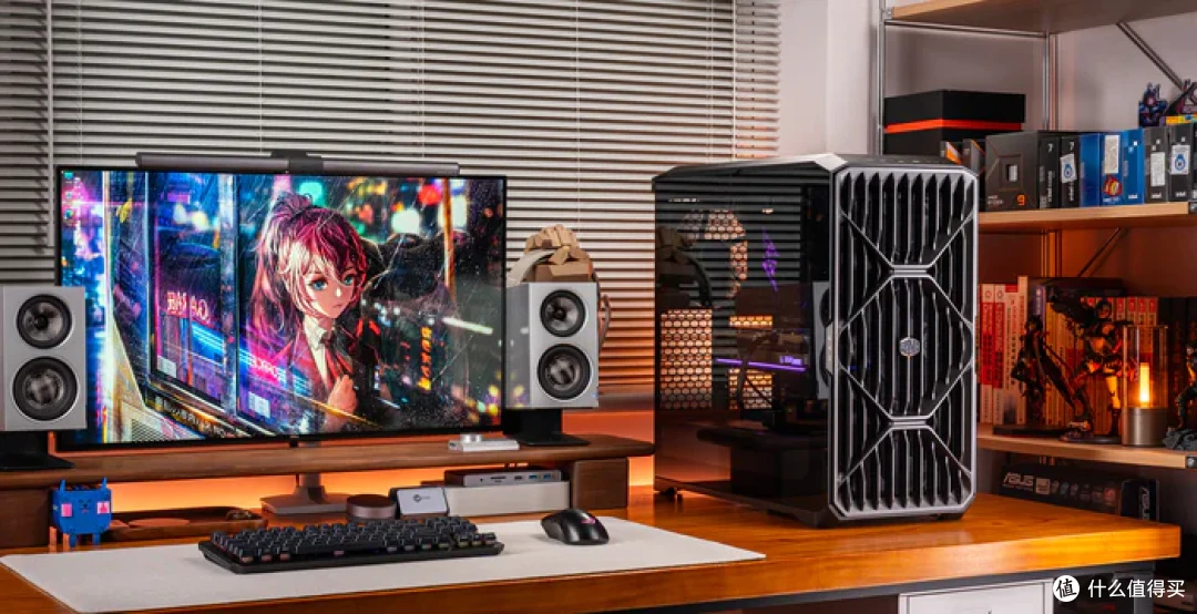 酷冷至尊HAFII500+华硕STRIX X870E-E NEO+索泰RTX5080AMP装机