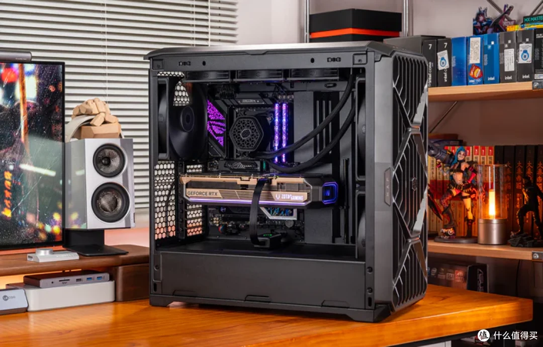 酷冷至尊HAFII500+华硕STRIX X870E-E NEO+索泰RTX5080AMP装机