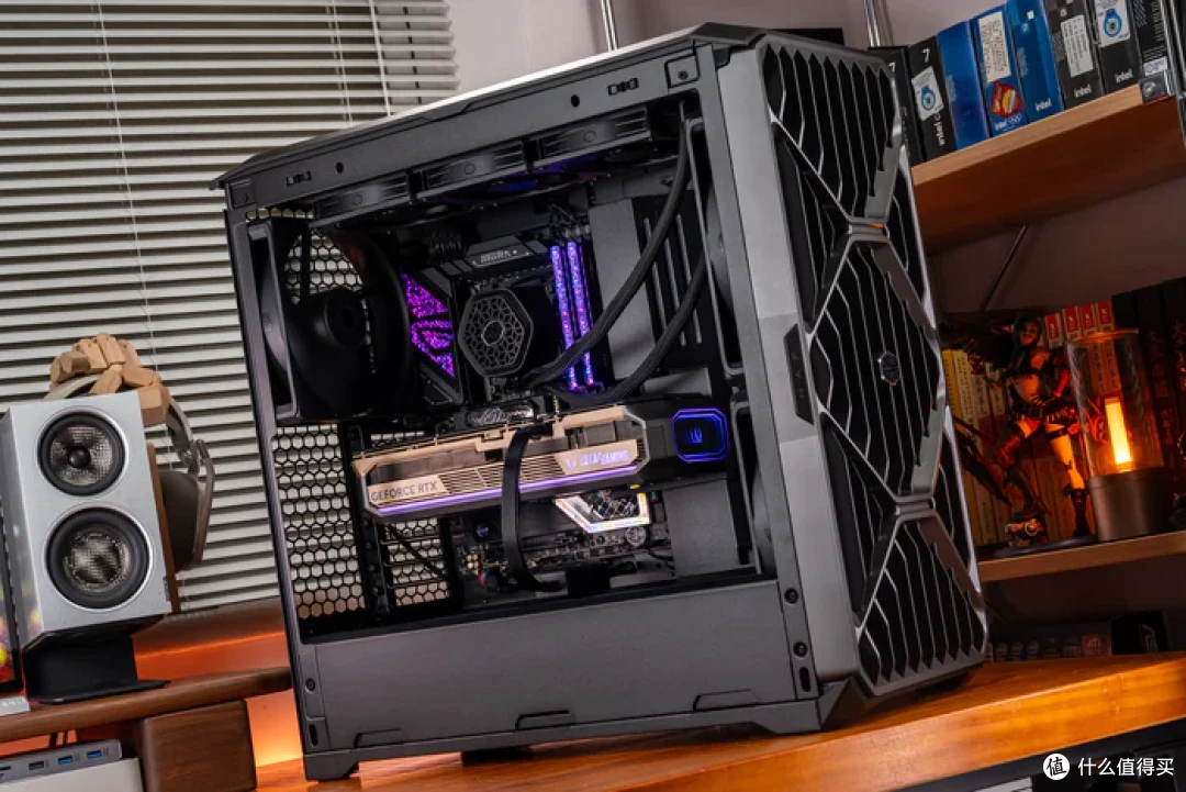 酷冷至尊HAFII500+华硕STRIX X870E-E NEO+索泰RTX5080AMP装机