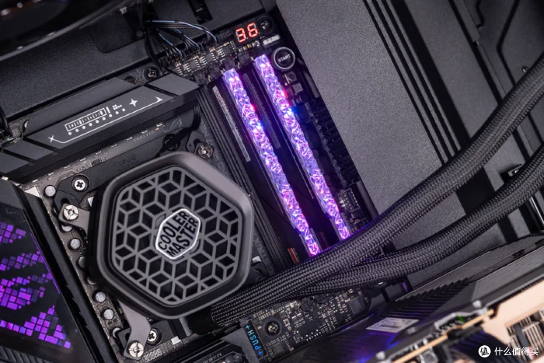 酷冷至尊HAFII500+华硕STRIX X870E-E NEO+索泰RTX5080AMP装机