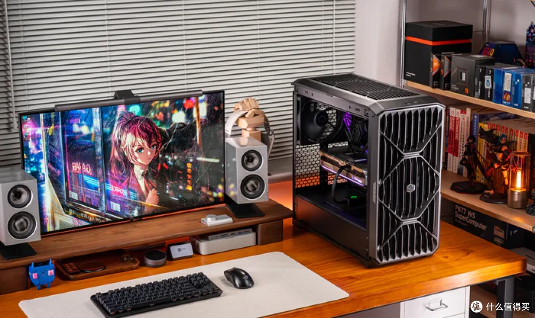 酷冷至尊HAFII500+华硕STRIX X870E-E NEO+索泰RTX5080AMP装机