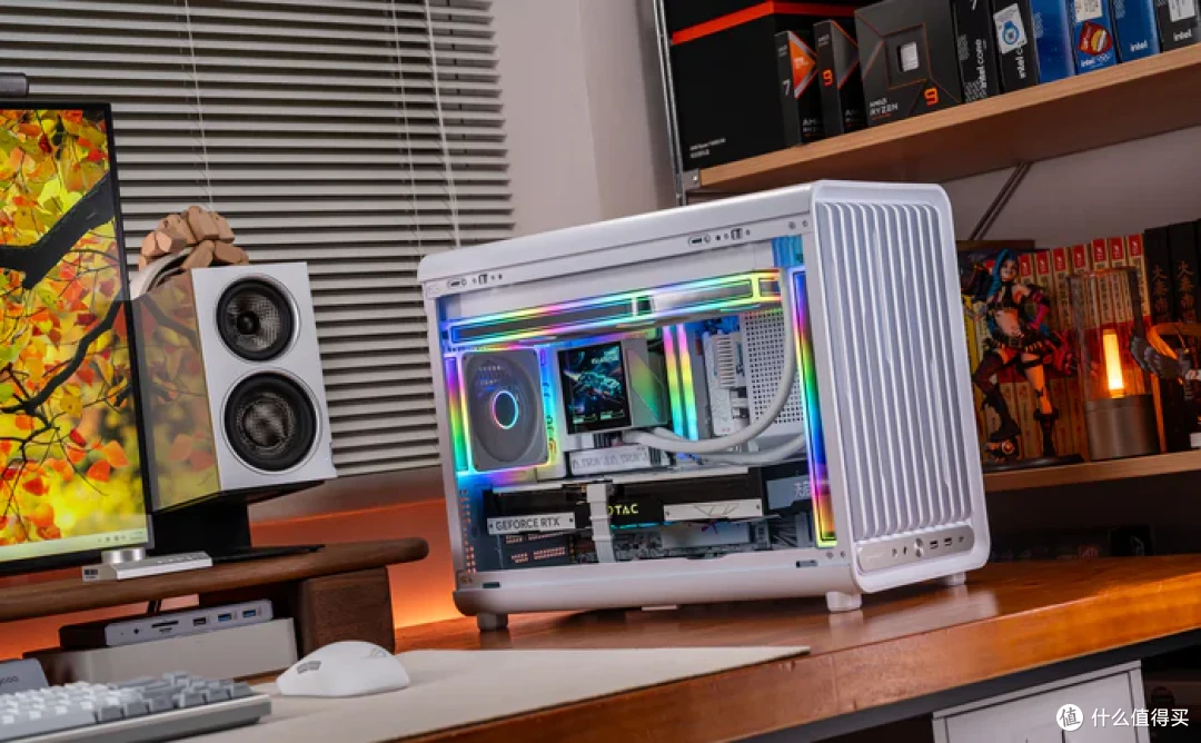 七彩虹iGame Z890M ULTRA W+索泰RTX5070天启+乔思伯D33装机展示