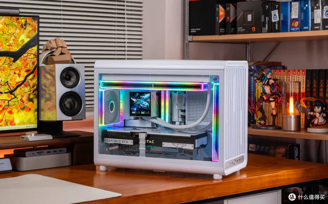 七彩虹iGame Z890M ULTRA W+索泰RTX5070天启+乔思伯D33装机展示