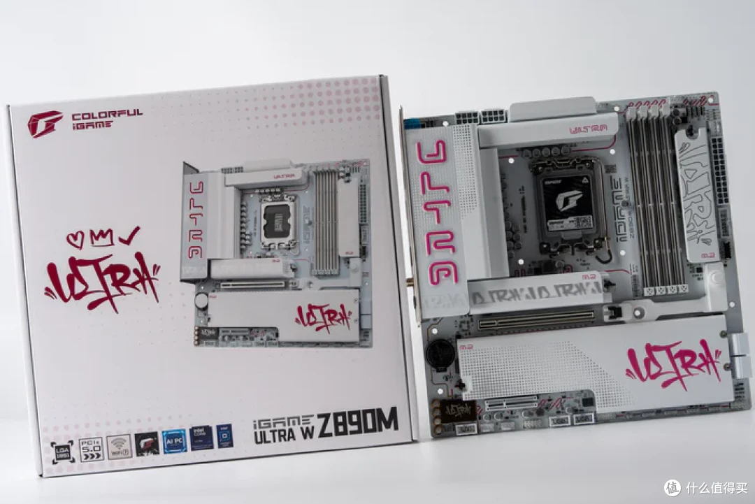 七彩虹iGame Z890M ULTRA W+索泰RTX5070天启+乔思伯D33装机展示