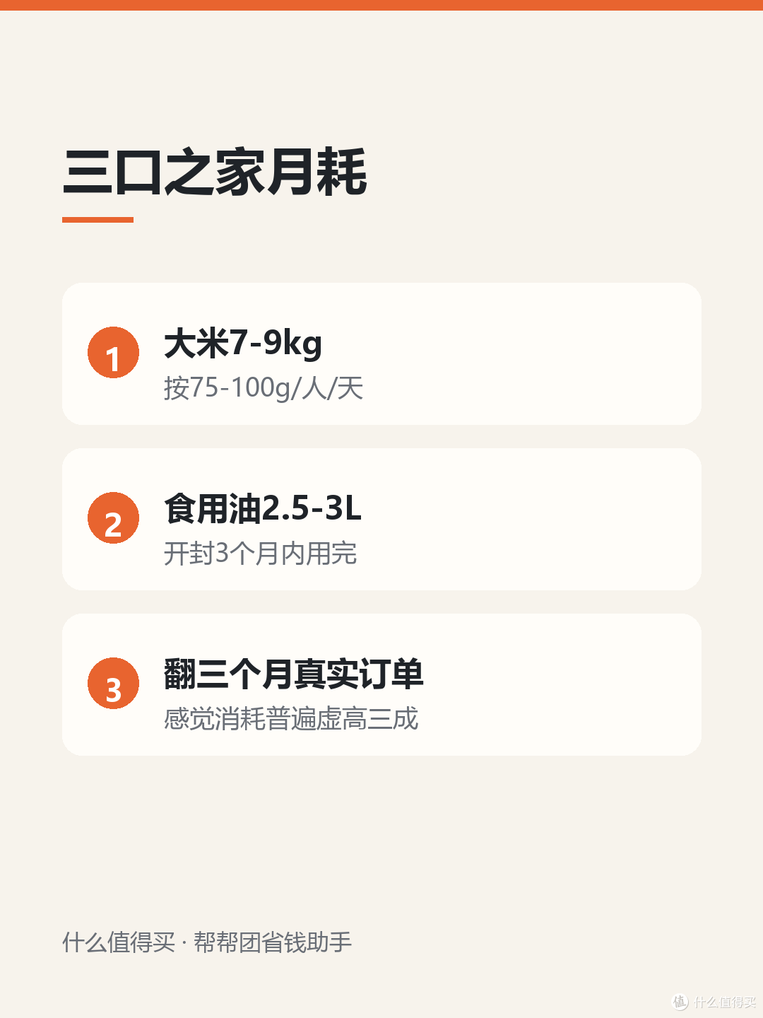 囤米面粮油先算消耗速度:按家里的碗定囤货量