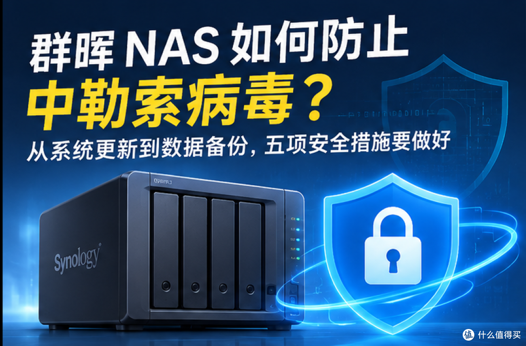 群晖 NAS 如何防止中勒索病毒？